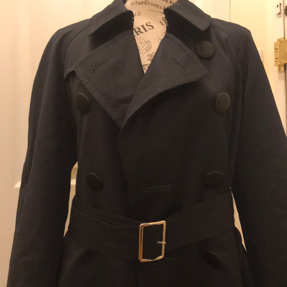 Comme des garçons x hm navy trench - Picture 3 of 8